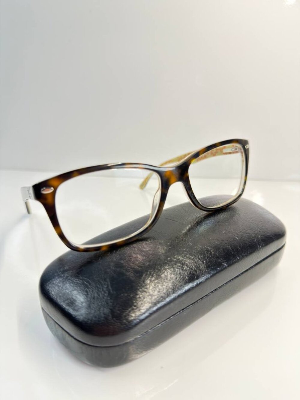 Ray-Ban RB5228 5057 Tortoise Eyeglasses 55-17-140 Brown Havana